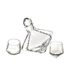 Vista Alegre Carrossel Whisky Decanter And 2 Old Fashion Set 9 Vista Alegre Carrossel Whisky Decanter And 2 Old Fashion Set -Grayson-Living 48005610