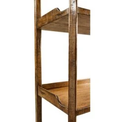 Jonathan Charles Casually Country 4 Tier Etagere Bookcase (491100-CFW) -Grayson-Living 491100 CFW 1