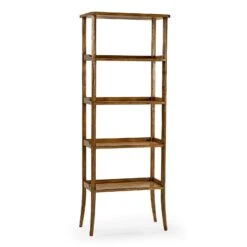 Jonathan Charles Casually Country 4 Tier Etagere Bookcase (491100-CFW)
