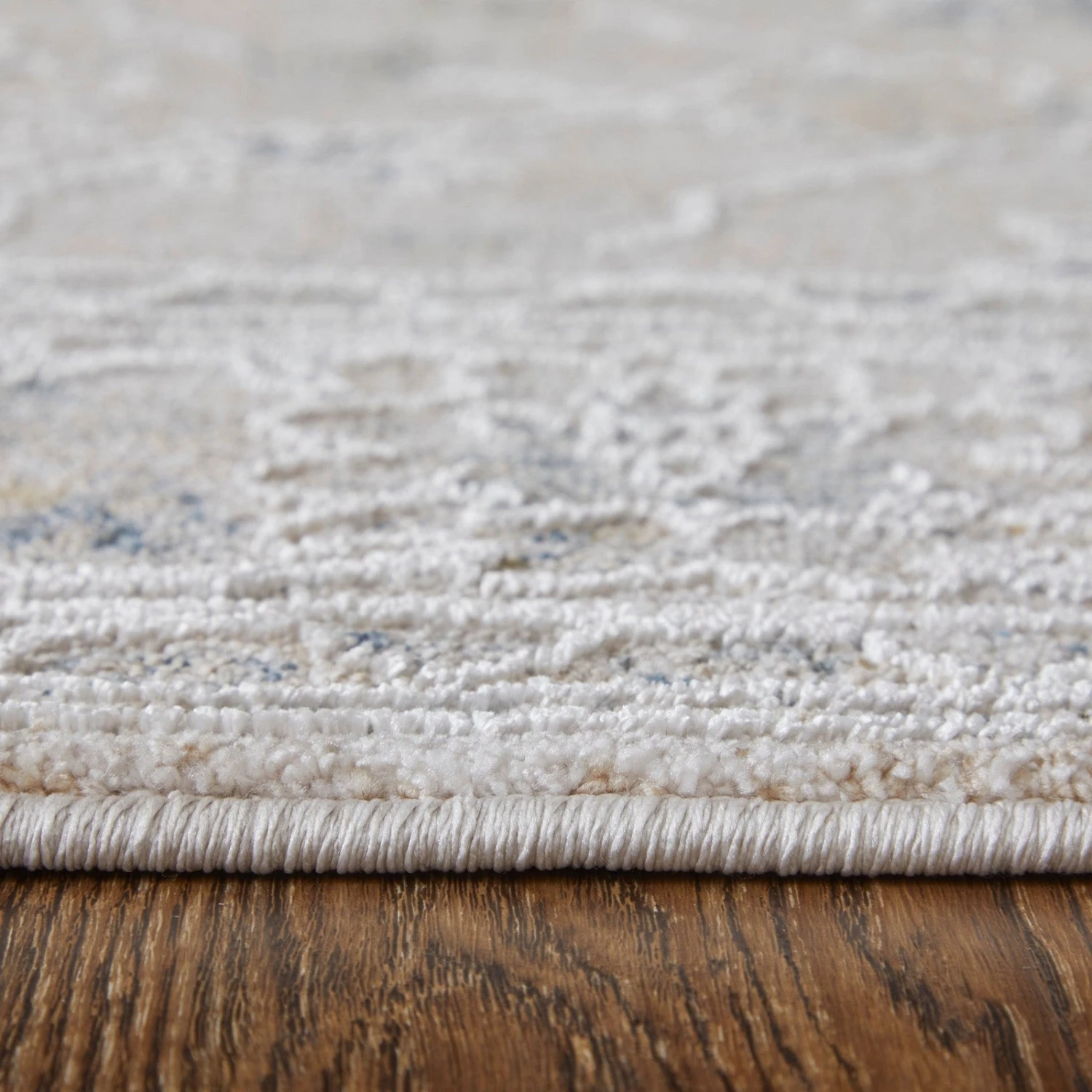 Feizy Pasha 39M7F Transitional Floral & Botanical In Ivory/Taupe/Blue 10 Feizy Pasha 39M7F Transitional Floral & Botanical In Ivory/Taupe/Blue - Image 10