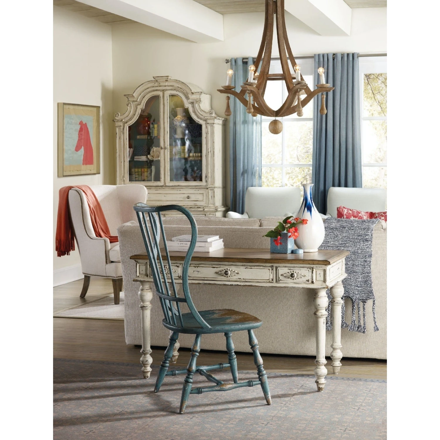 Hooker Furniture Sanctuary Spindle Side Chair 8 Hooker Furniture Sanctuary Spindle Side Chair - Image 8