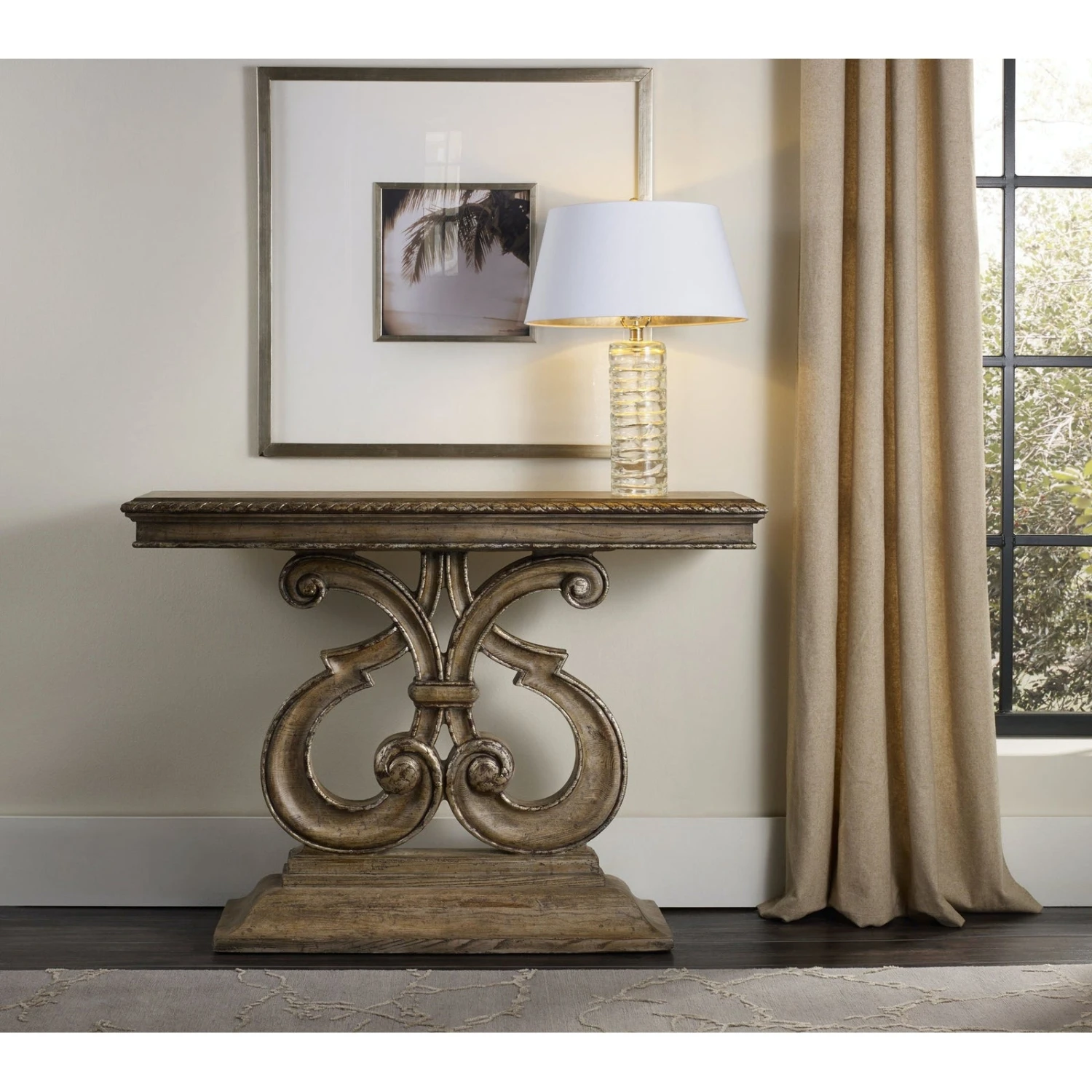 Hooker Furniture Solana Console Table MDP 2 Hooker Furniture Solana Console Table MDP - Image 2