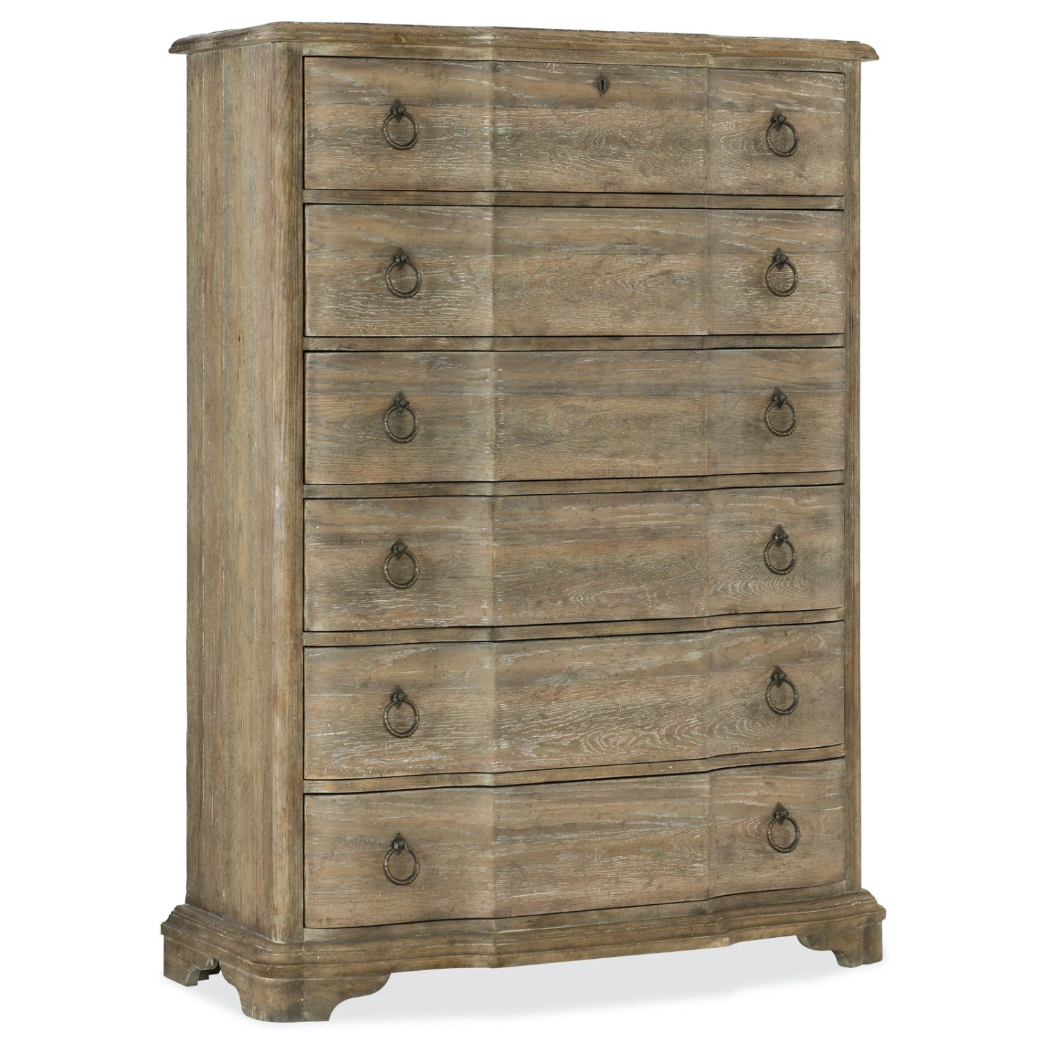 Hooker Furniture Boheme Chimay Six-Drawer Chest MDP 1 Hooker Furniture Boheme Chimay Six-Drawer Chest MDP