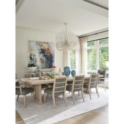 Tommy Bahama Home Sunset Key Aiden Channeled Upholstered Arm Chair -Grayson-Living 578 877 RS V