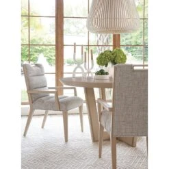 Tommy Bahama Home Sunset Key Aiden Channeled Upholstered Arm Chair -Grayson-Living 578 883 423671 WS