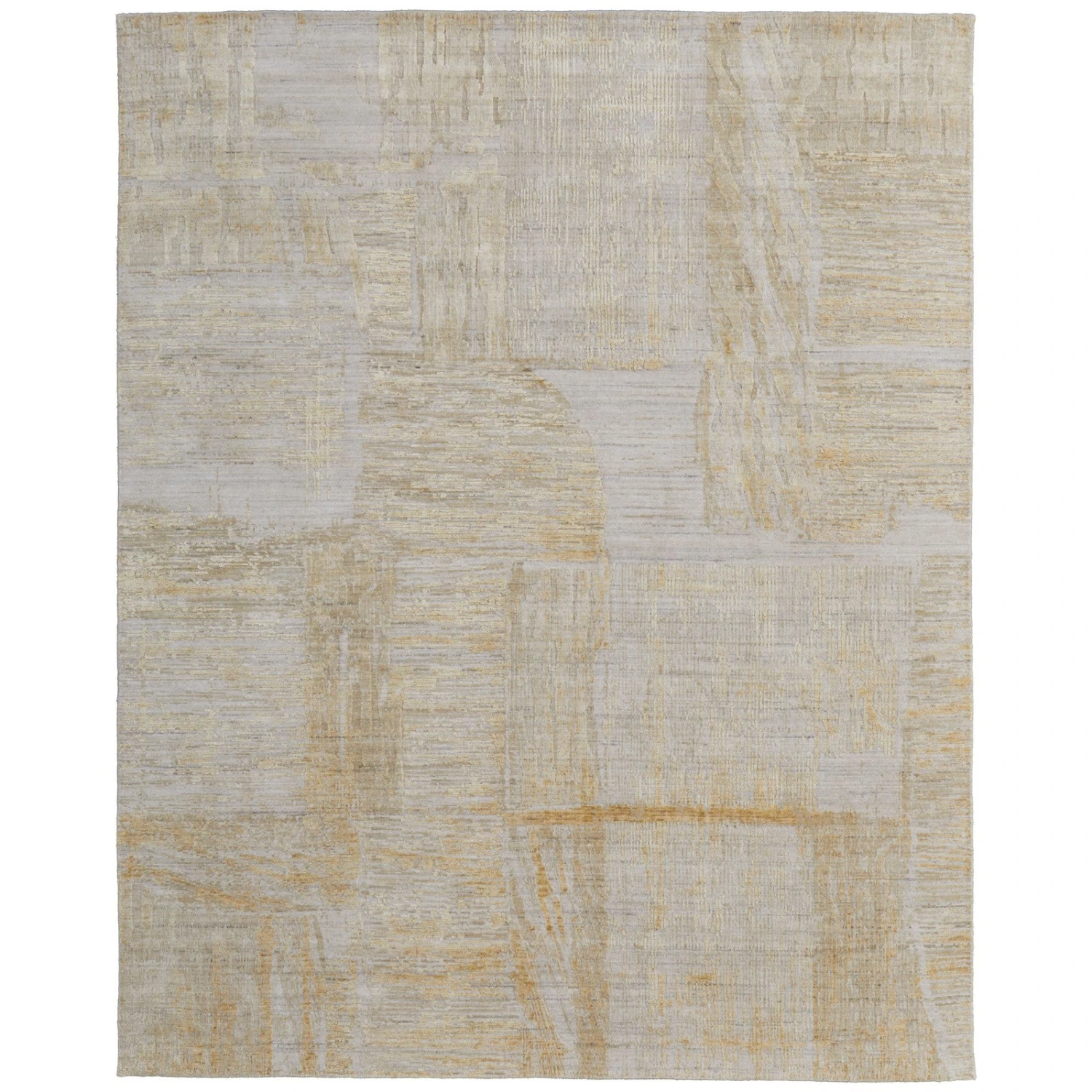 Feizy Eastfield 69FTF Modern Abstract In Yellow/Ivory/Gold 1 Feizy Eastfield 69FTF Modern Abstract In Yellow/Ivory/Gold