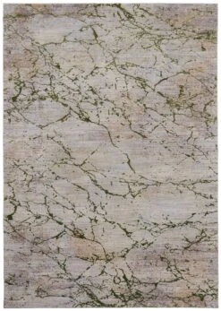 Feizy Pryor 39NEF Modern Abstract In Taupe/Green/Tan