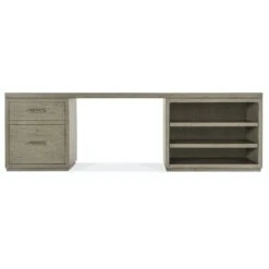 Hooker Furniture Linville Falls Desk With Small File And Open - 96" 9 Hooker Furniture Linville Falls Desk With Small File And Open - 96" -Grayson-Living 6150 10922 85 straight silo