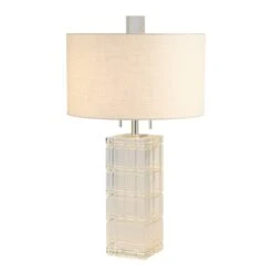 Global Views Crystal Plaid Lamp DSC