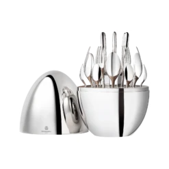 Christofle Mood Silver-Plated 24-Piece Flatware Set