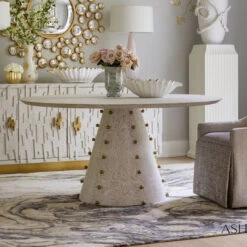 Global Views Spheres Dining Table By Ashley Childers -Grayson-Living 65494