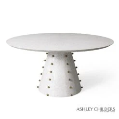 Global Views Spheres Dining Table By Ashley Childers -Grayson-Living 66325