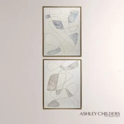 Global Views Scratch Loops Framed Art By Ashley Childers 13 Global Views Scratch Loops Framed Art By Ashley Childers -Grayson-Living 66683