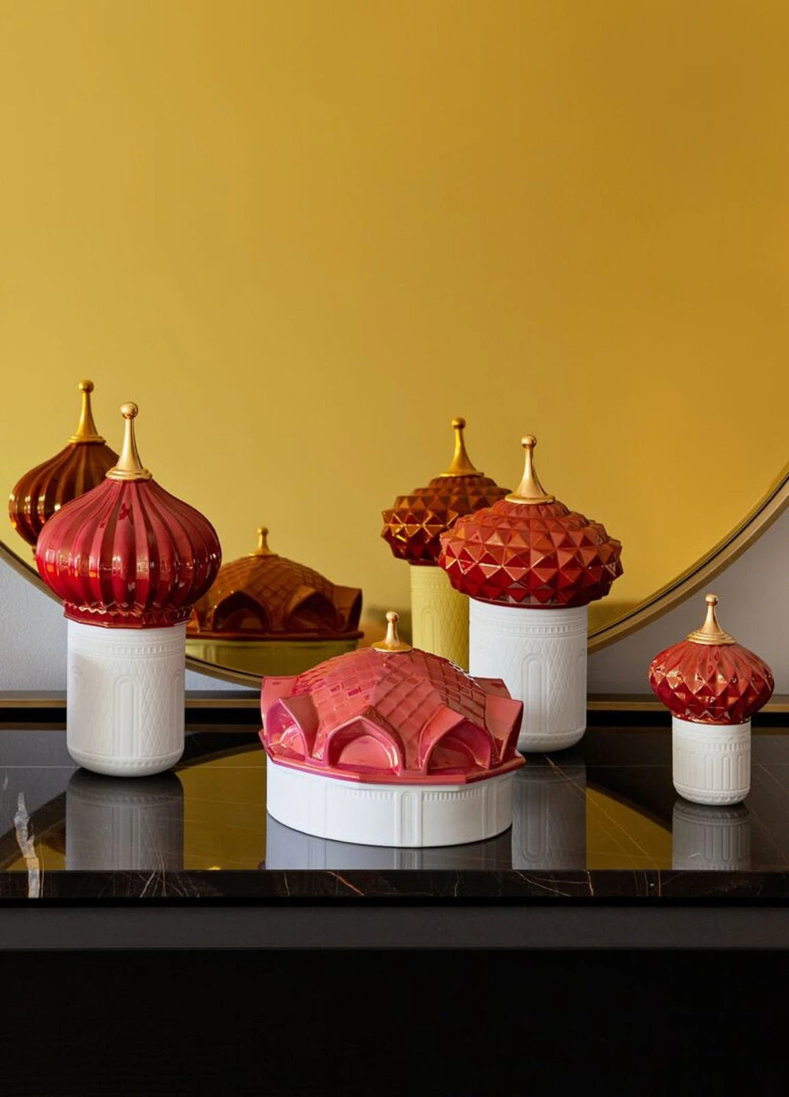 Lladro Purple Spire Candle 1001 Lights Night Approaches Scent 4 Lladro Purple Spire Candle 1001 Lights Night Approaches Scent - Image 4