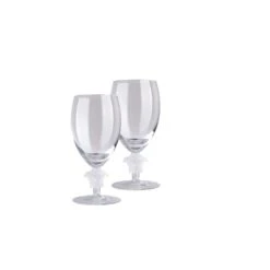 Versace Medusa Lumiere 2/Short Stem White Wine Set Of Two - Clear