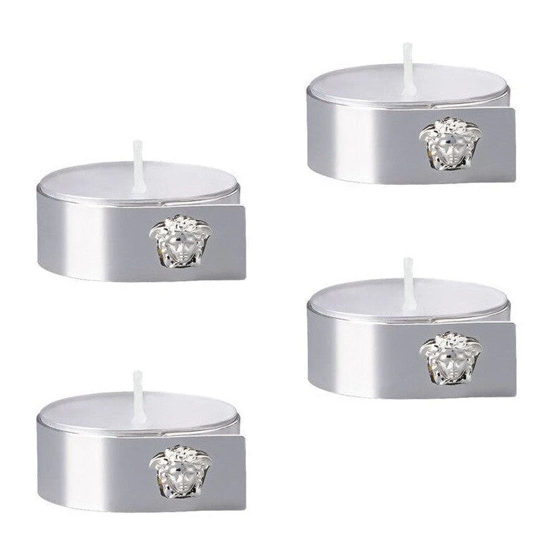 Versace Medusa Tea Light - Set Of 4 4 Versace Medusa Tea Light - Set Of 4 - Image 4