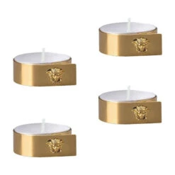 Versace Medusa Tea Light - Set Of 4 6 Versace Medusa Tea Light - Set Of 4 -Grayson-Living 69201 321643 05885 f25