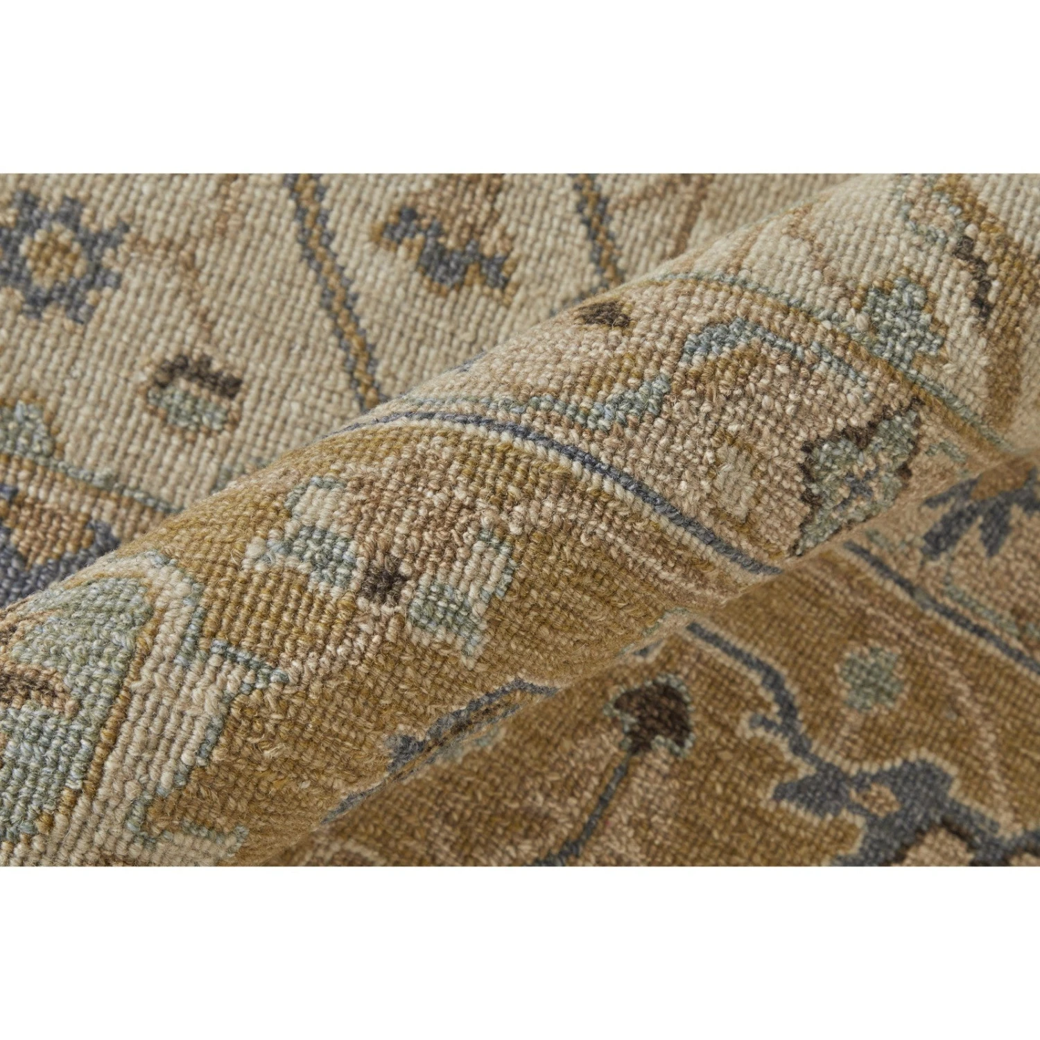 Feizy Corbitt 0611F Traditional Oriental In Ivory/Gold 6 Feizy Corbitt 0611F Traditional Oriental In Ivory/Gold - Image 6