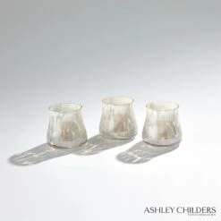 Global Views Hamish Glass Opal Dots By Ashley Childers -Grayson-Living 71459