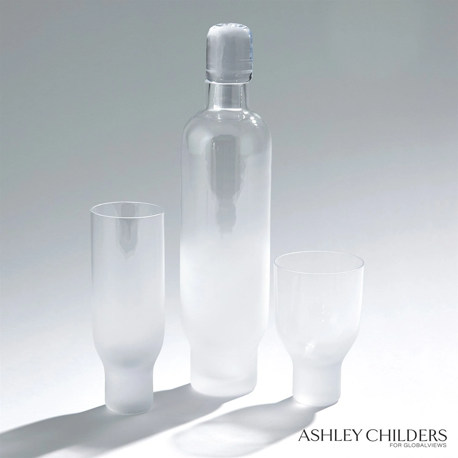 Global Views Nelle Decanter & Glass By Ashley Childers 1 Global Views Nelle Decanter & Glass By Ashley Childers