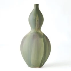 Global Views Helios Vase - Washed Green 21 Global Views Helios Vase - Washed Green -Grayson-Living 71863