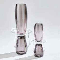 Global Views Lydia Vase - Grey