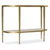 Hooker Furniture Commerce & Market Travertine Console Table