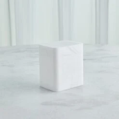Global Views Raggio Alabaster Box - White 31 Global Views Raggio Alabaster Box - White -Grayson-Living 73727