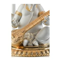 Lladro Veena Ganesha Table Lamp Golden Luster (US) -Grayson-Living 74c51b4df96488ee7903d568b389f2f5a31c80ad34e0a6756e92b833c7d0ddab75a377fde19c3a03fbde88eff974ebc9e06405e030d895c0308d6e8c0cea4046