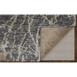 Feizy Mynka 39IDF Transitional Abstract In Gray/Ivory -Grayson-Living 759653761025247d3aa3a899f49a9f4b8b88ac8d
