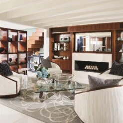 Global Views Circles Beaded Pillow -Grayson-Living 80125