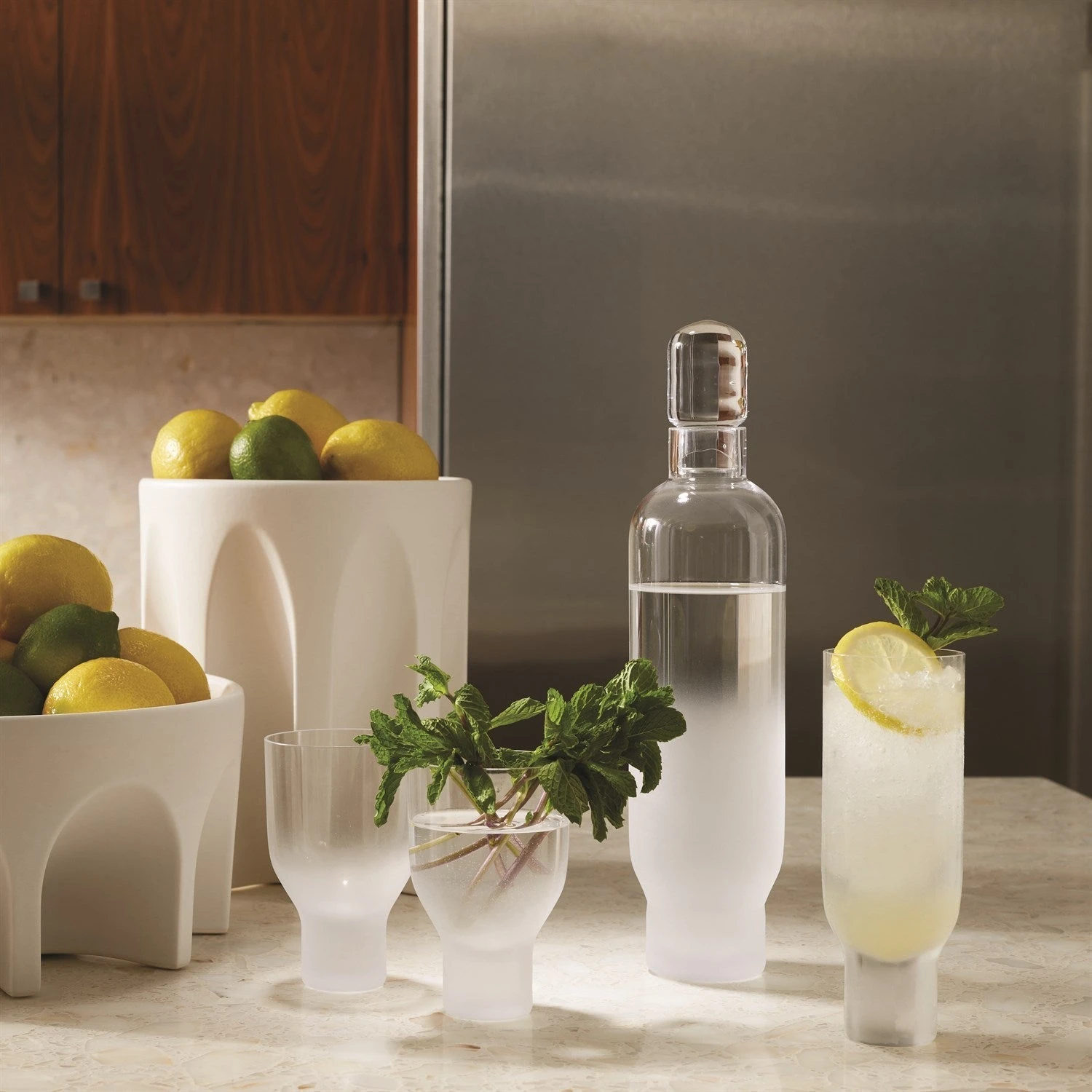 Global Views Nelle Decanter & Glass By Ashley Childers 2 Global Views Nelle Decanter & Glass By Ashley Childers - Image 2