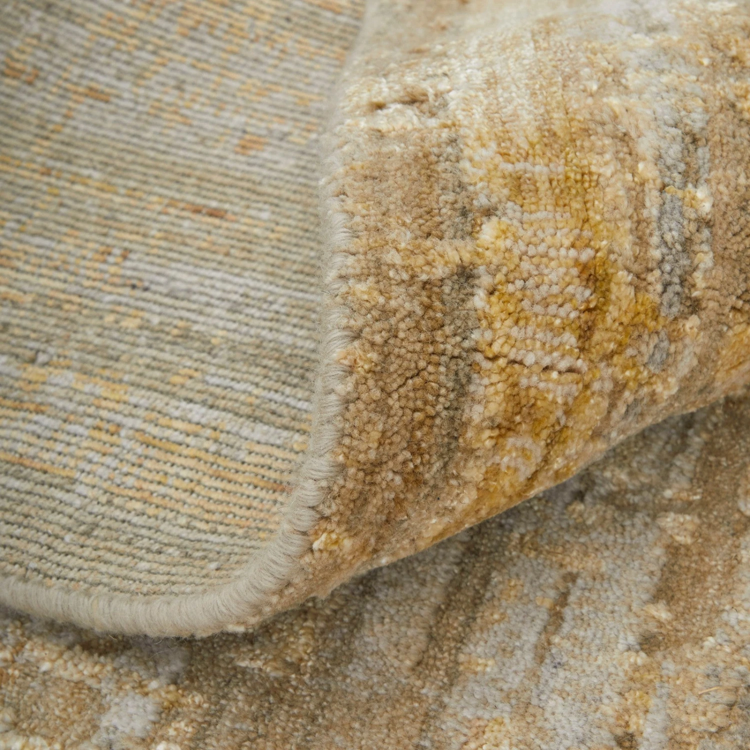 Feizy Eastfield 69FQF Modern Abstract In Yellow/Ivory/Gold 9 Feizy Eastfield 69FQF Modern Abstract In Yellow/Ivory/Gold - Image 9