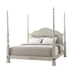 Theodore Alexander Limewash Middleton Bed - King