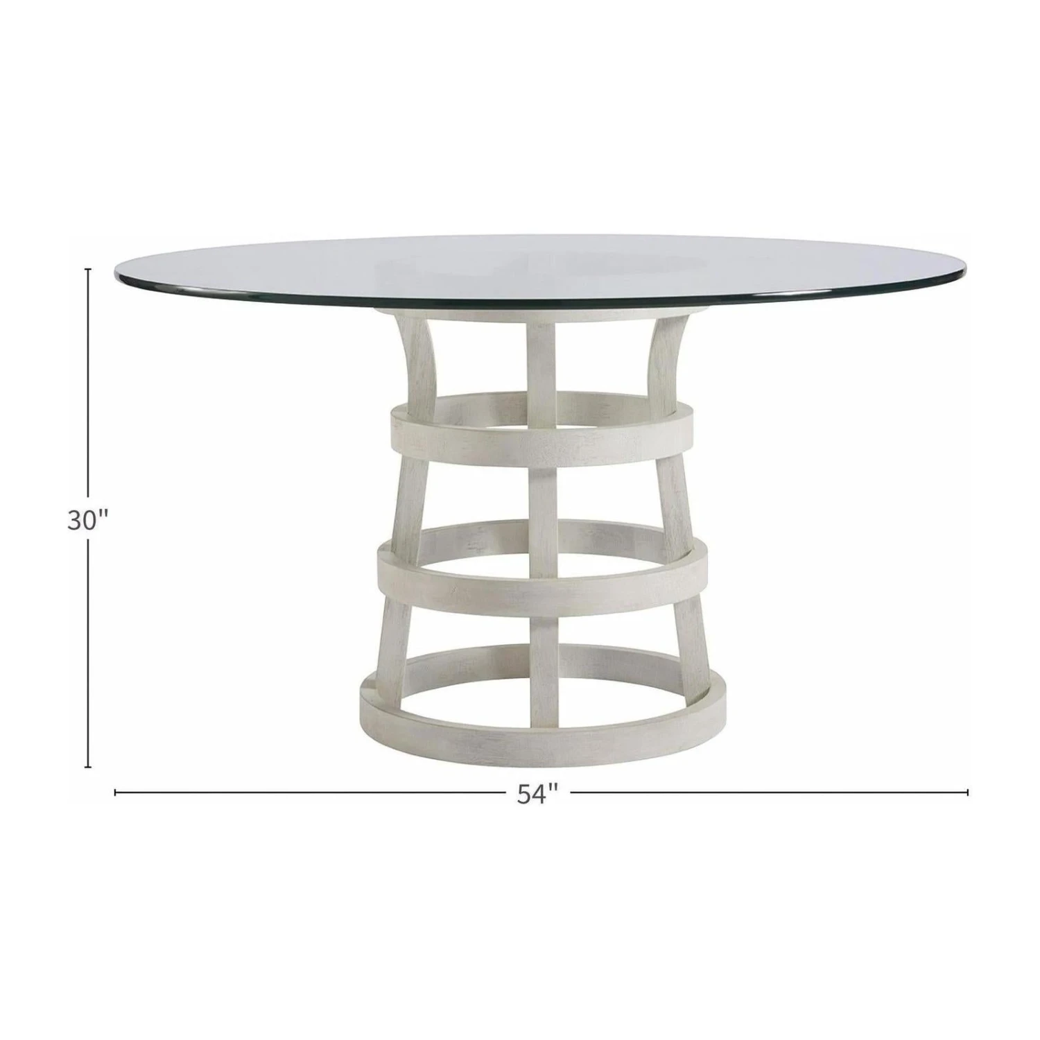 Universal Furniture Coastal Living Round Dining Table With Glass Top 10 Universal Furniture Coastal Living Round Dining Table With Glass Top - Image 10