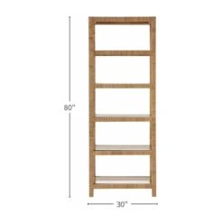 Universal Furniture Coastal Living Long Key Etagere -Grayson-Living 833851 SILO DIMENSION