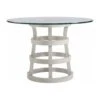 Universal Furniture Coastal Living Round Dining Table With Glass Top