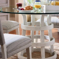 Universal Furniture Coastal Living Round Dining Table With Glass Top 14 Universal Furniture Coastal Living Round Dining Table With Glass Top -Grayson-Living 833 RS24 656