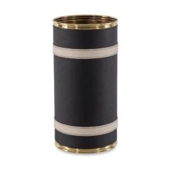 Maitland Smith Leather Umbrella Stand