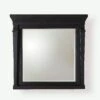 Global Views Josephine Mirror-Blackened Oak