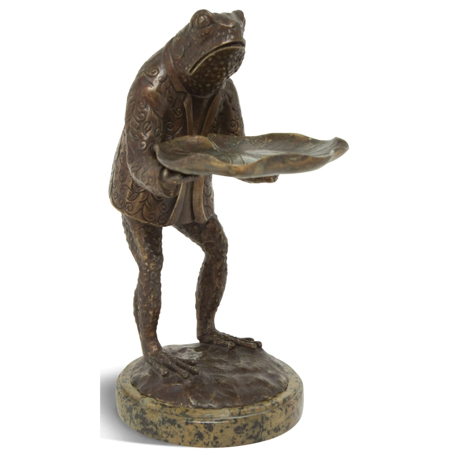 Maitland Smith Fancy Frog Soap Dish (SH41-051815) 1 Maitland Smith Fancy Frog Soap Dish (SH41-051815)