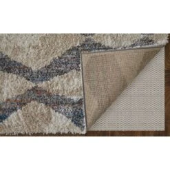 Feizy Mynka 39IFF Transitional Diamond In Tan/Ivory/Blue -Grayson-Living 8e2c89c5ba6edce08f5c68a422add83e45ffa2c4