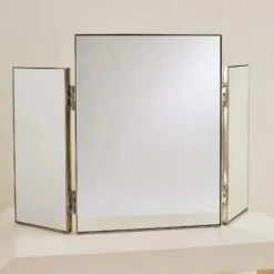 Global Views Tri Fold Vanity Mirror -Grayson-Living 9.93415 3