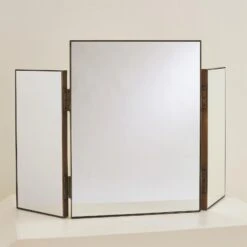 Global Views Tri Fold Vanity Mirror -Grayson-Living 9.93416 2