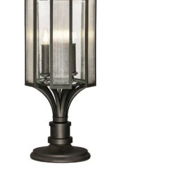 Fine Art Bristol 37.5" Outdoor Adjustable Pier/Post Mount -Grayson-Living 900080 A