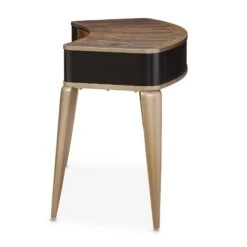 Michael Amini Malibu Crest Crotch Mahogany Vanity/Writing Desk -Grayson-Living 9007058 411 2