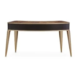 Michael Amini Malibu Crest Crotch Mahogany Vanity/Writing Desk -Grayson-Living 9007058 411 4