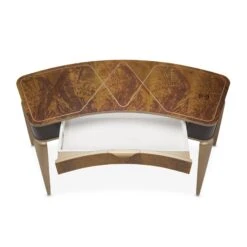 Michael Amini Malibu Crest Crotch Mahogany Vanity/Writing Desk -Grayson-Living 9007058 411 6