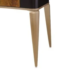 Michael Amini Malibu Crest Crotch Mahogany Vanity/Writing Desk -Grayson-Living 9007058 411 7