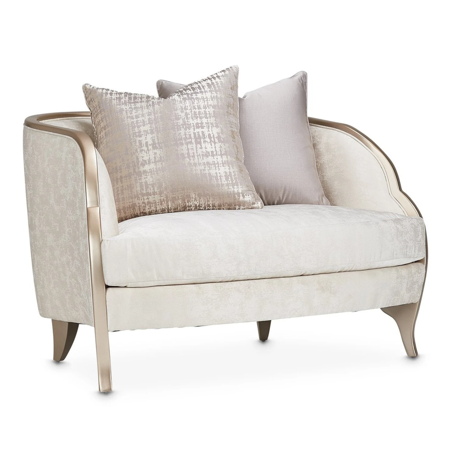 Michael Amini Malibu Crest & Half Accent Chair 6 Michael Amini Malibu Crest & Half Accent Chair - Image 6